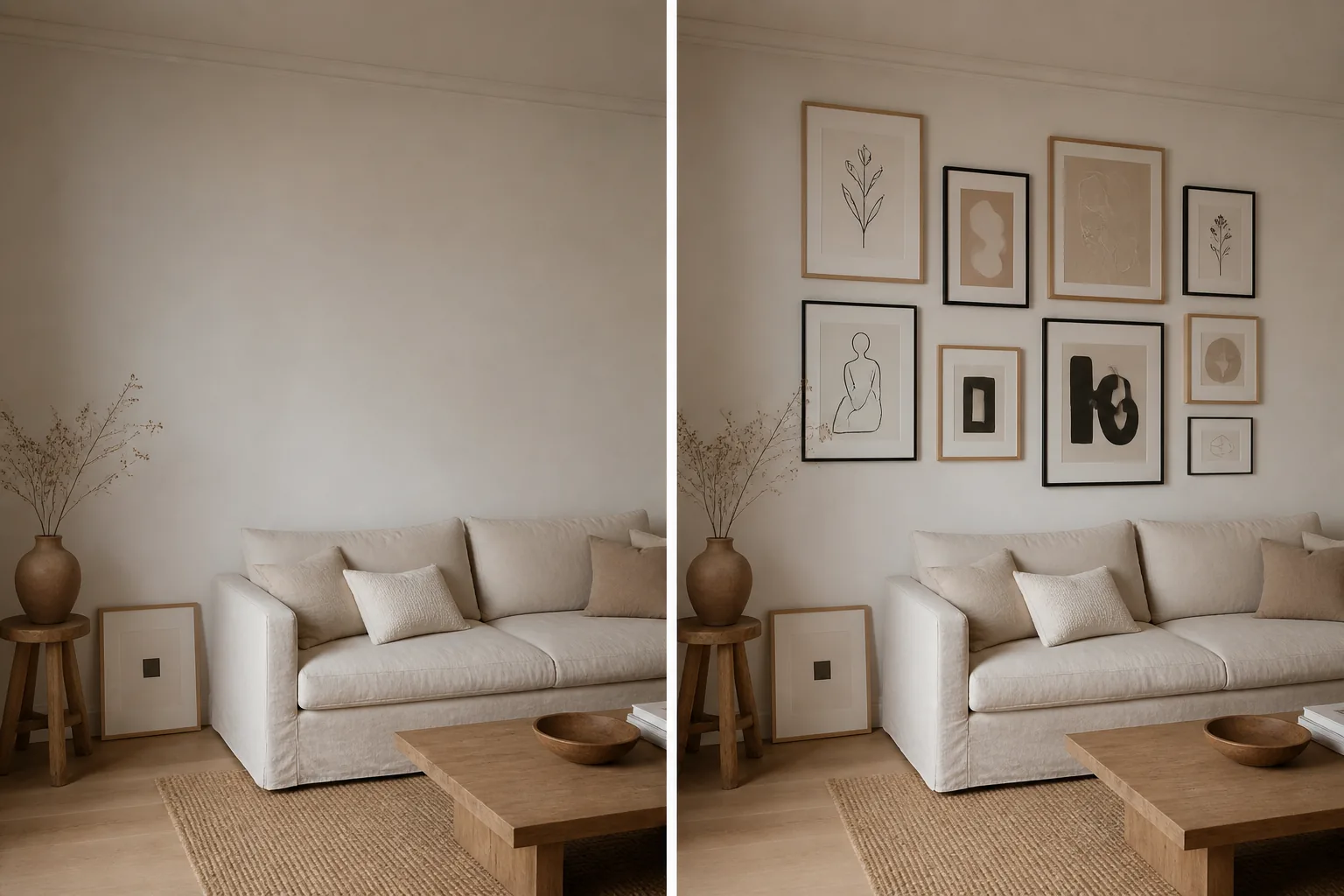Before and after: The Gallery Wall Studio