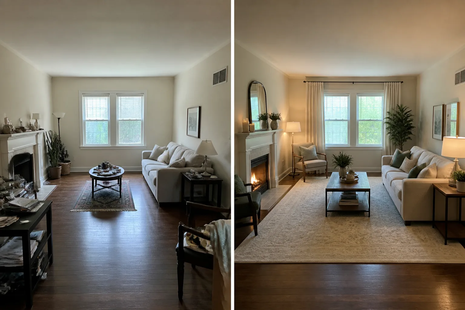Before and after: The Room Makeover System