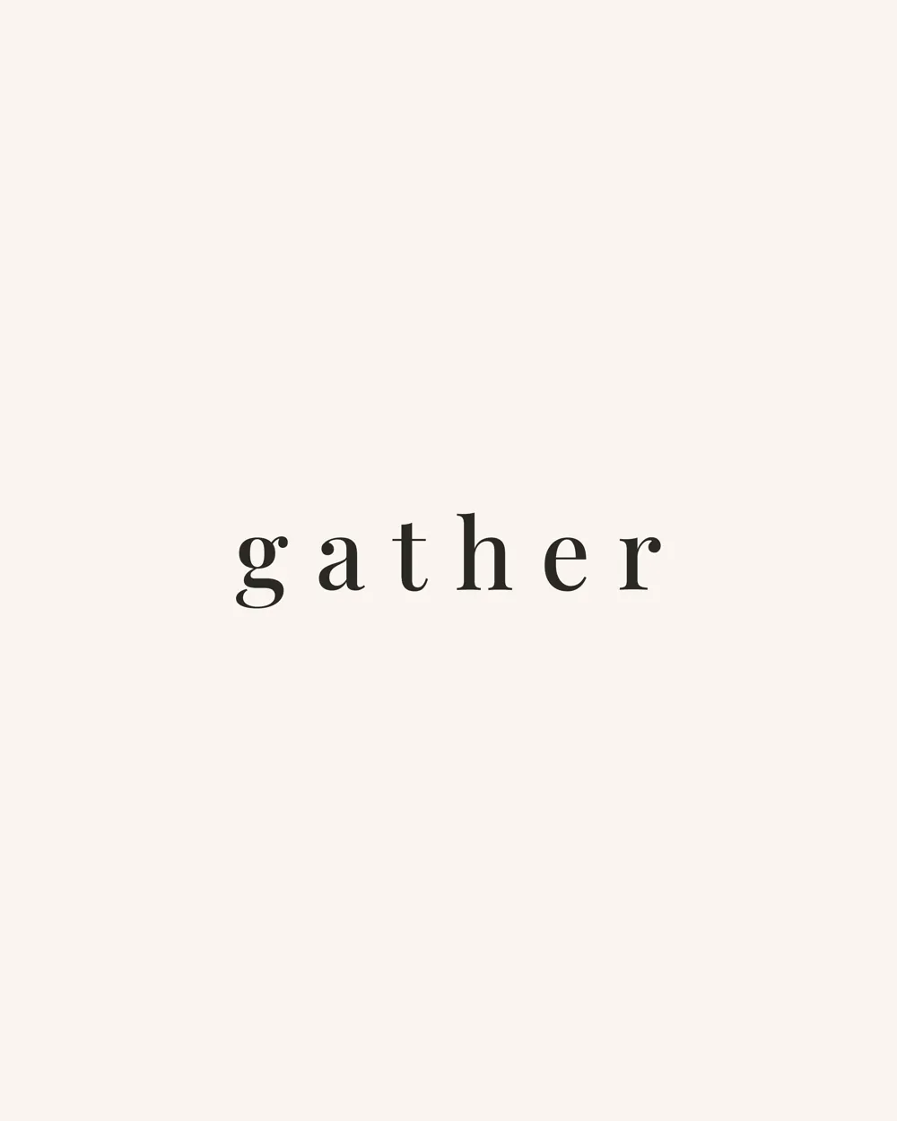 From the Typography collection