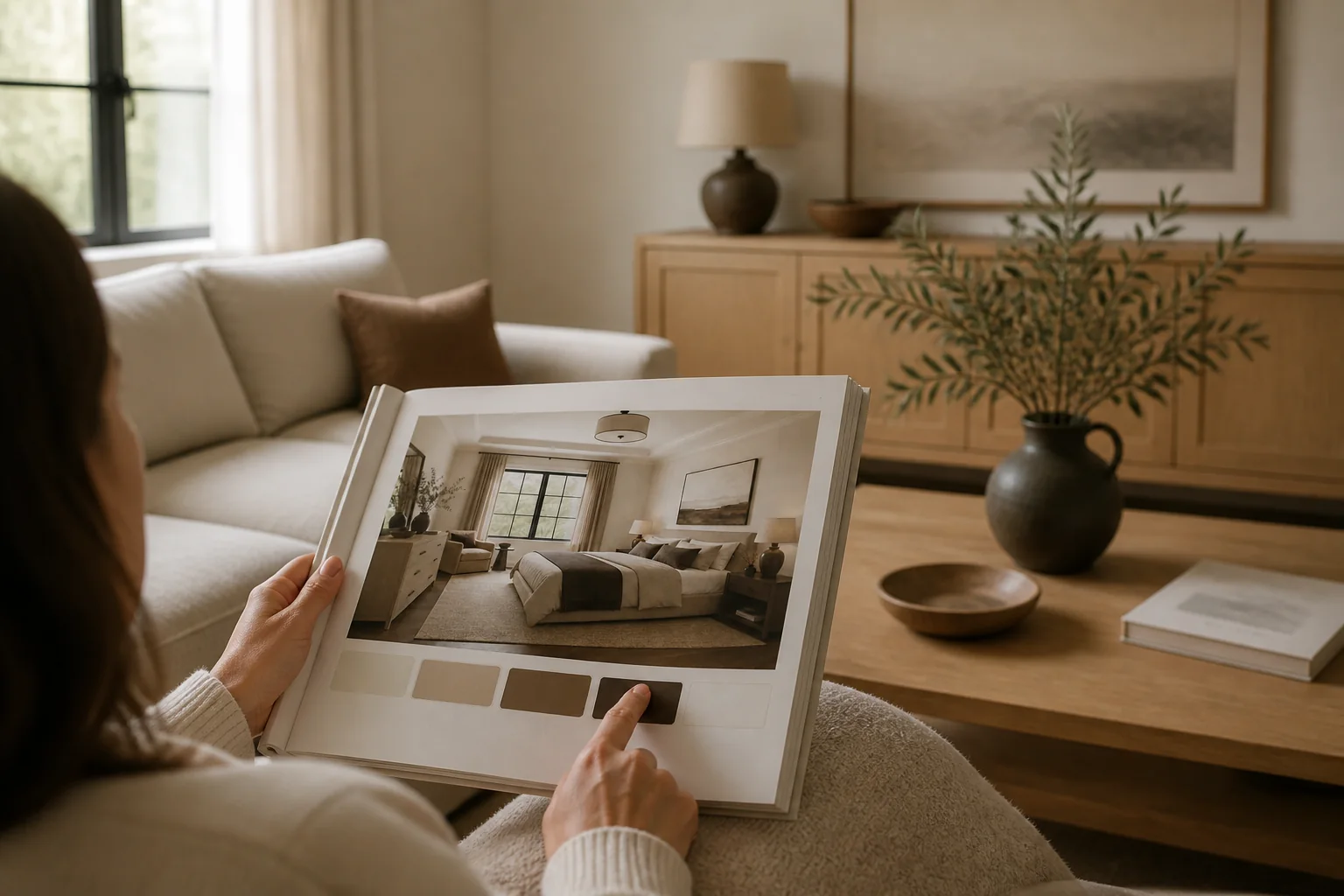 Browse by feeling: the product in use (render)