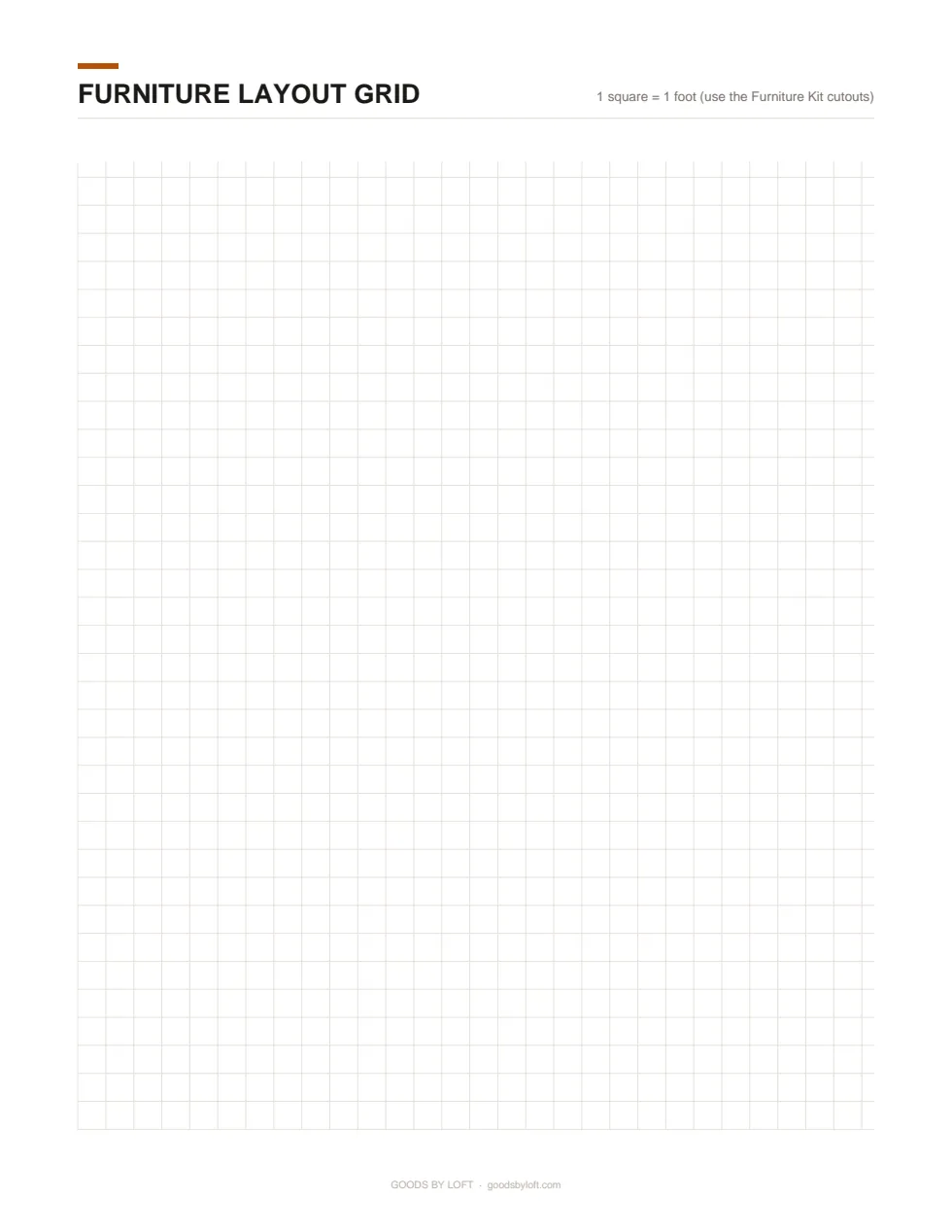 Sketch layouts on the scaled grid