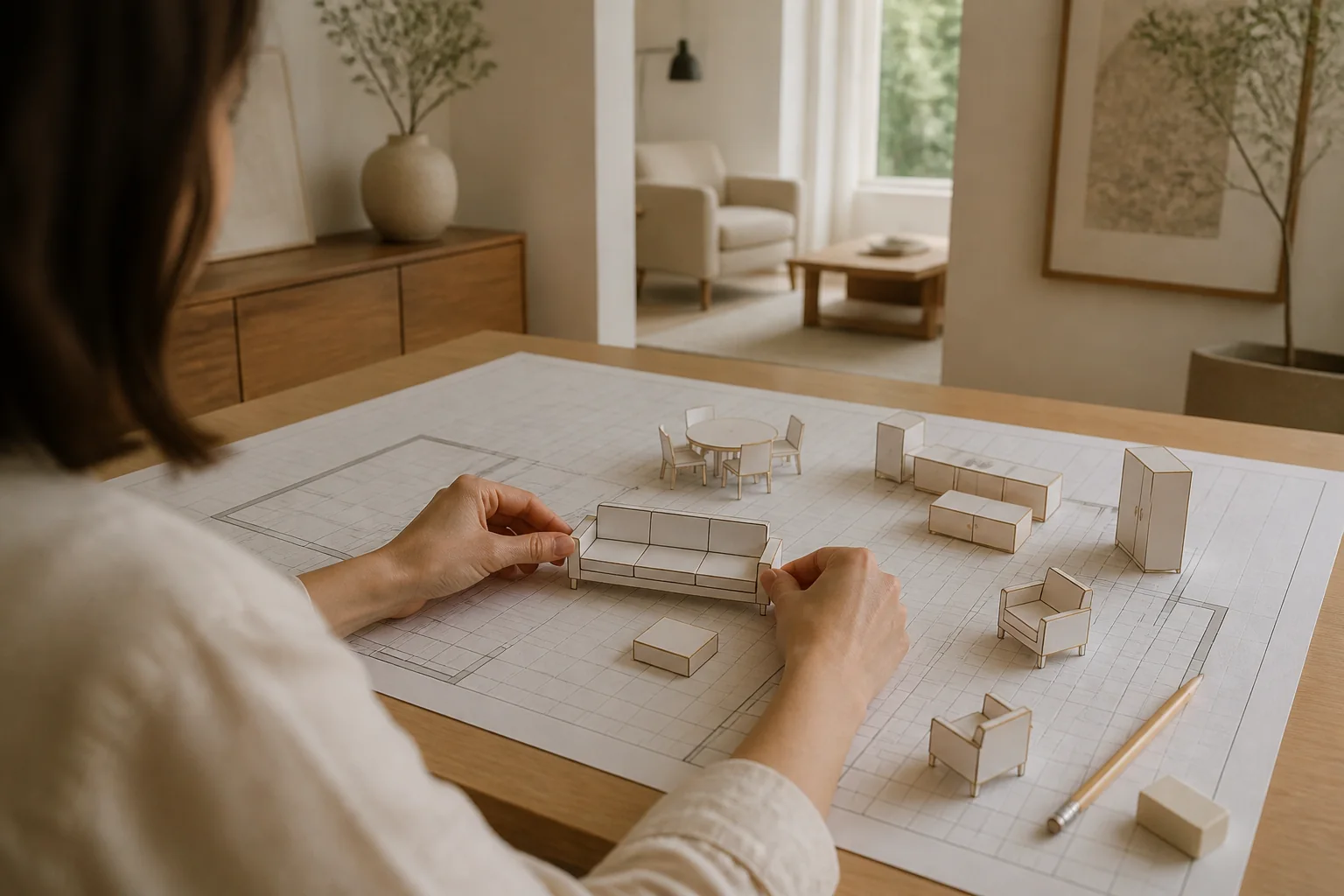 Test-drive on paper: the product in use (render)